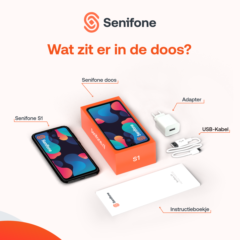 Senifone S1 - Senioren Smartphone